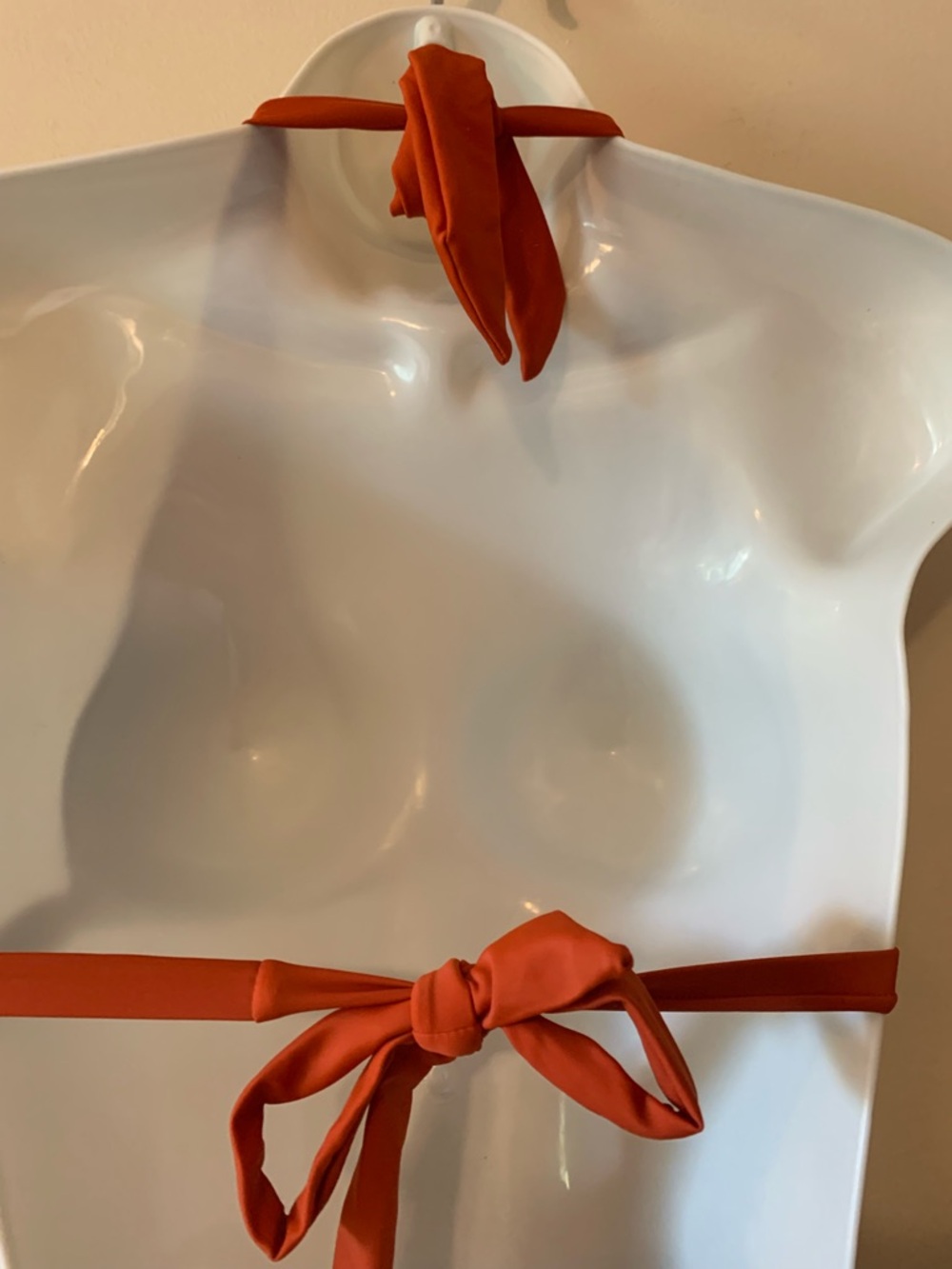 Rust Halter Tie-Side Bikini Set - Classic Rust - Picture 6 of 8